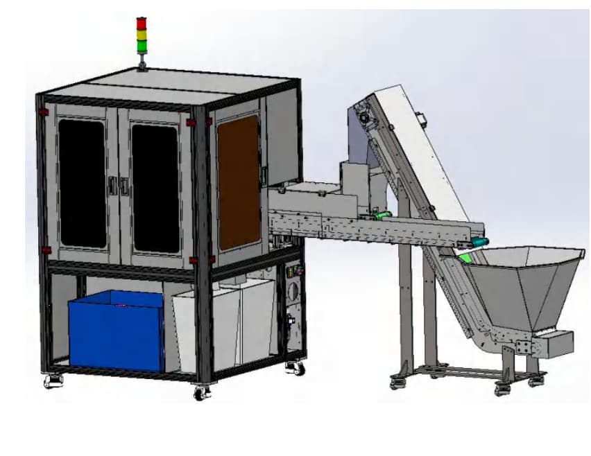矩形圈光学检测机
